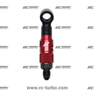 วาวล์ปลด PPRC อลูมิเนียม AN3 สีแดง ห่วง 10MM 30 องศา