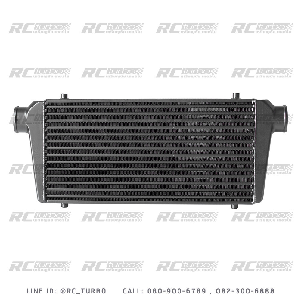 PPRC อินเตอร์คูลเลอร์ ขนาด หลอด อินเตอร์ 600x300x76mm 24นิ้ว x 12นิ้ว x 3นิ้ว : INTE-777 (หลอดกลม) สีดำ