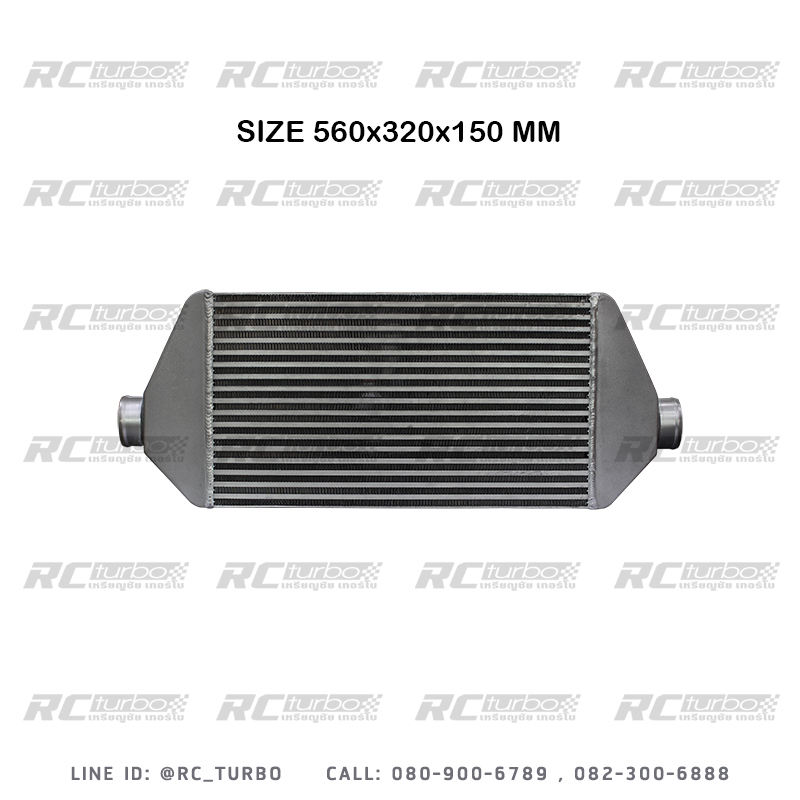 PPRC อินเตอร์คูลเลอร์ ขนาด หลอด อินเตอร์ 560x320x150mm 22นิ้ว x 12.5นิ้ว x 6นิ้ว : INTE-06